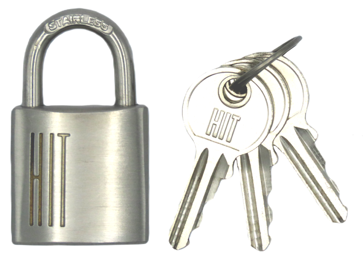 HIT7700 ステンレスシリンダー南京錠２５㎜