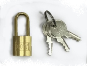 HIT3300 シリンダー南京錠吊長１５㎜