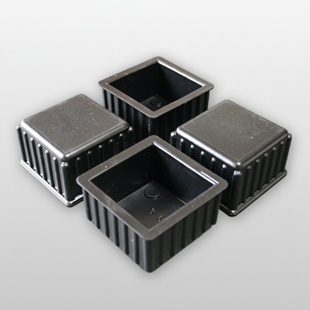 エラストマー脚キャップ  角