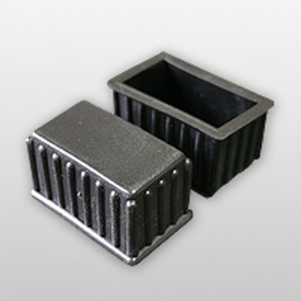 エラストマー脚キャップ  長角