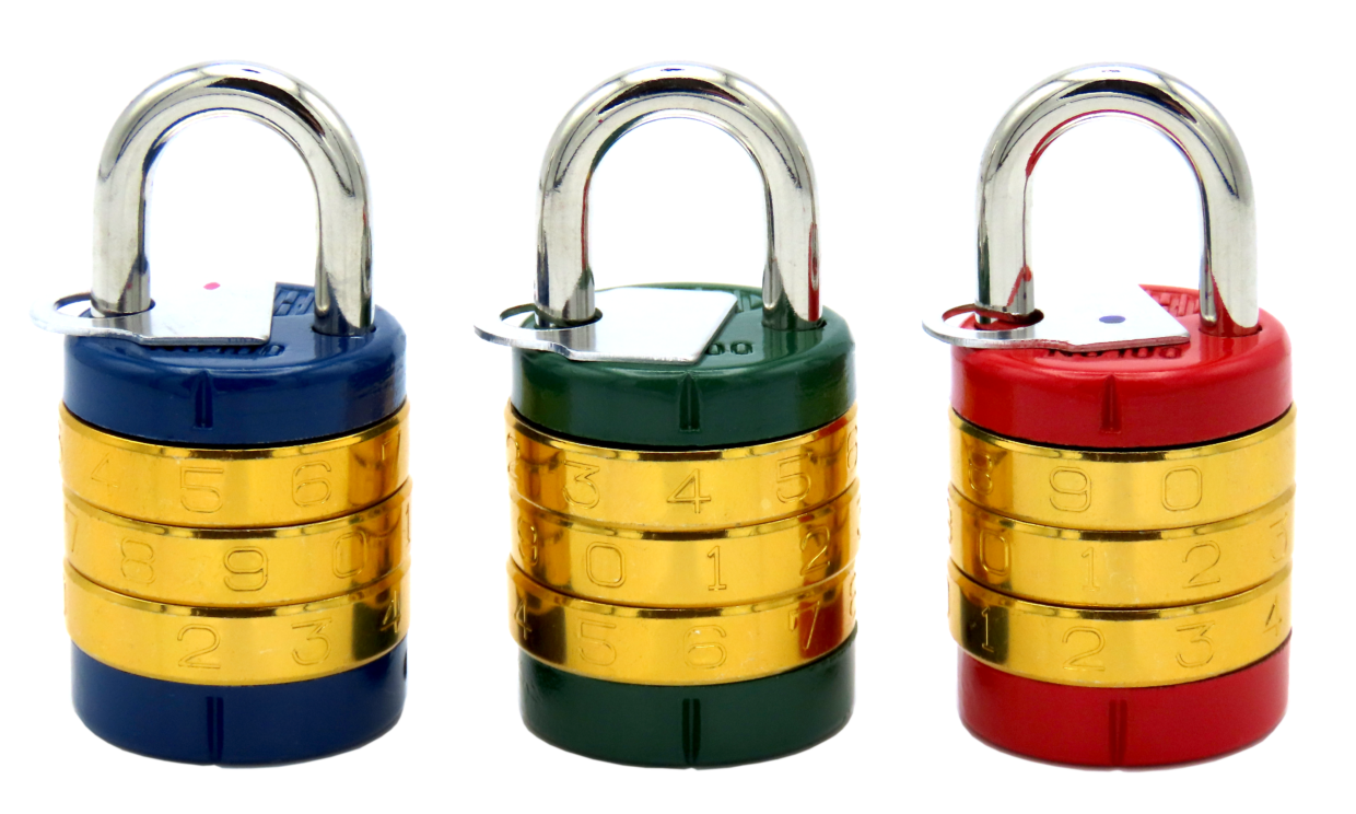 GUARD No.100 文字合錠　２３㎜