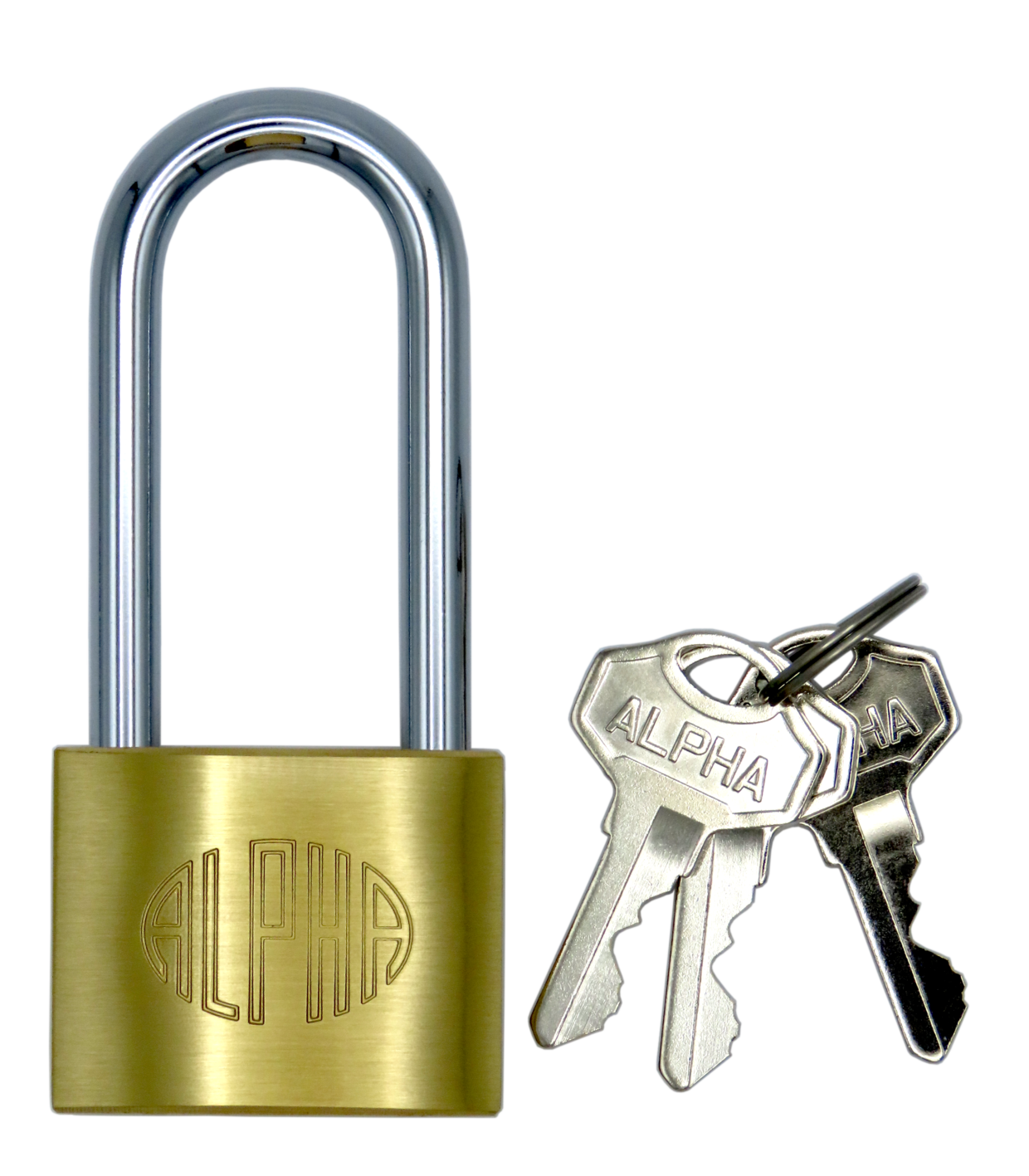 ALPHA１０００吊長シリンダー南京錠 ４０㎜ M