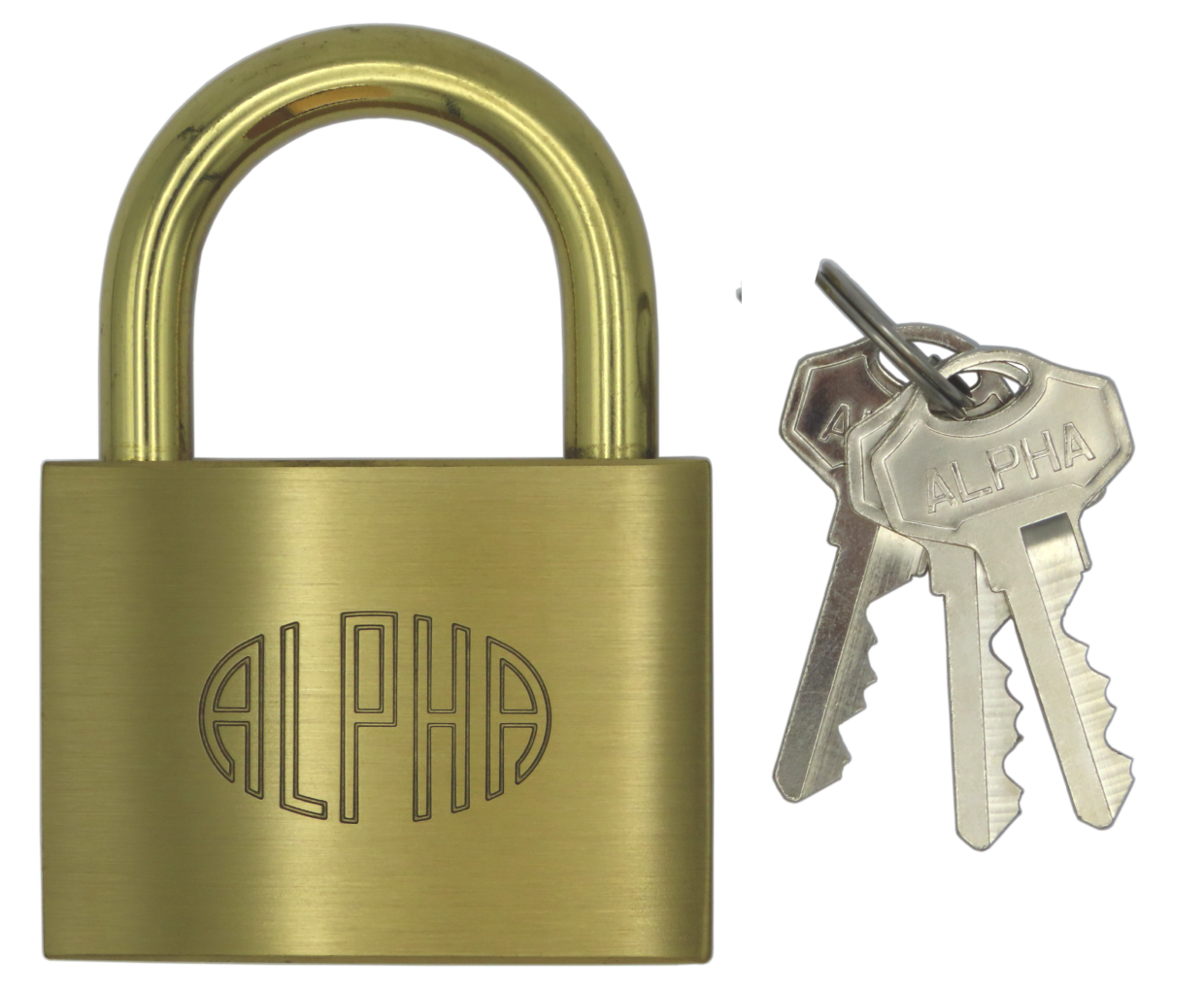 ALPHA ＃１０００シリンダー南京錠 ６０㎜