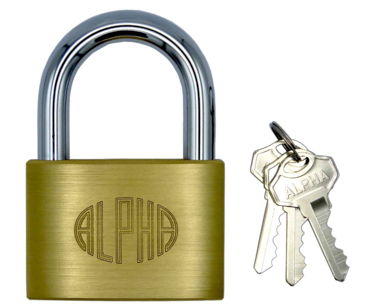 ALPHA ＃１０００シリンダー南京錠 ７０㎜