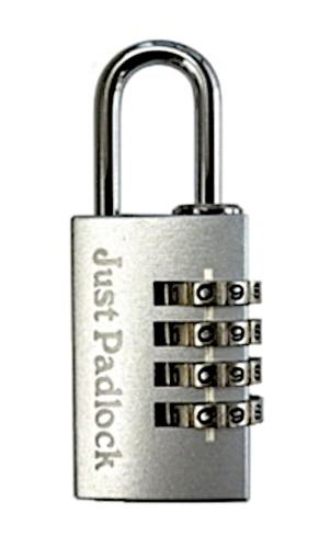 ４段可変式番号錠  JPー３４２（シルバー）