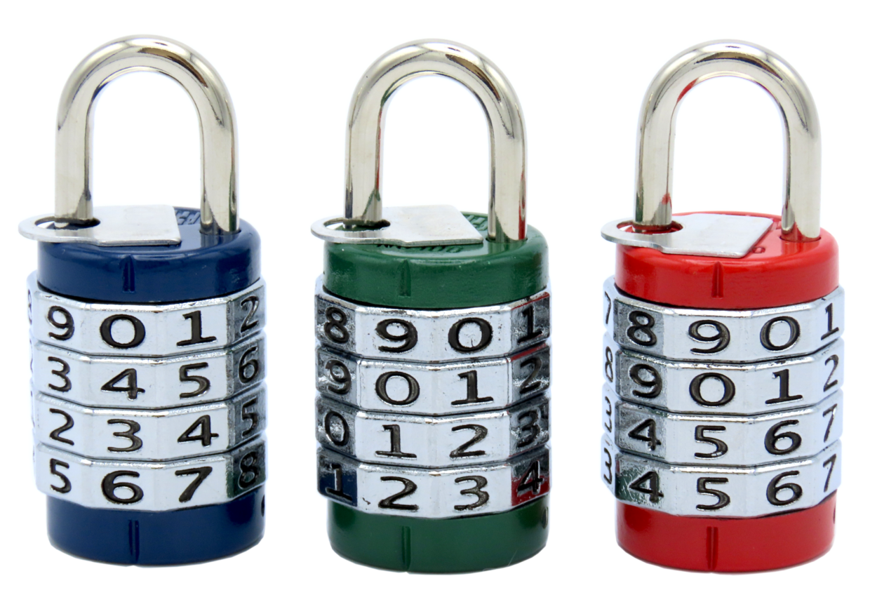 GUARD No.100デカ文字音響錠　２８㎜   （４段）