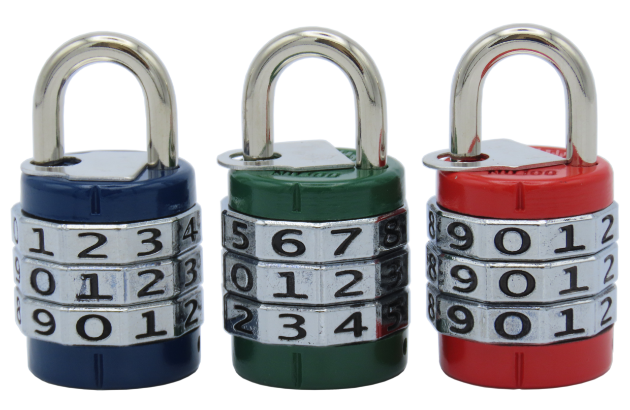 GUARD No.100デカ文字音響錠　２８㎜（３段）